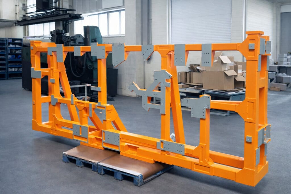 Schweißteile mit Bearbeitung